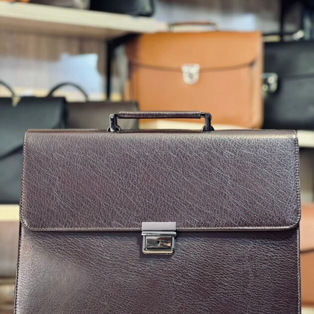 Cartable administatif cuir