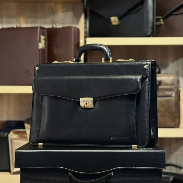 Cartbale administarif véritable cuir